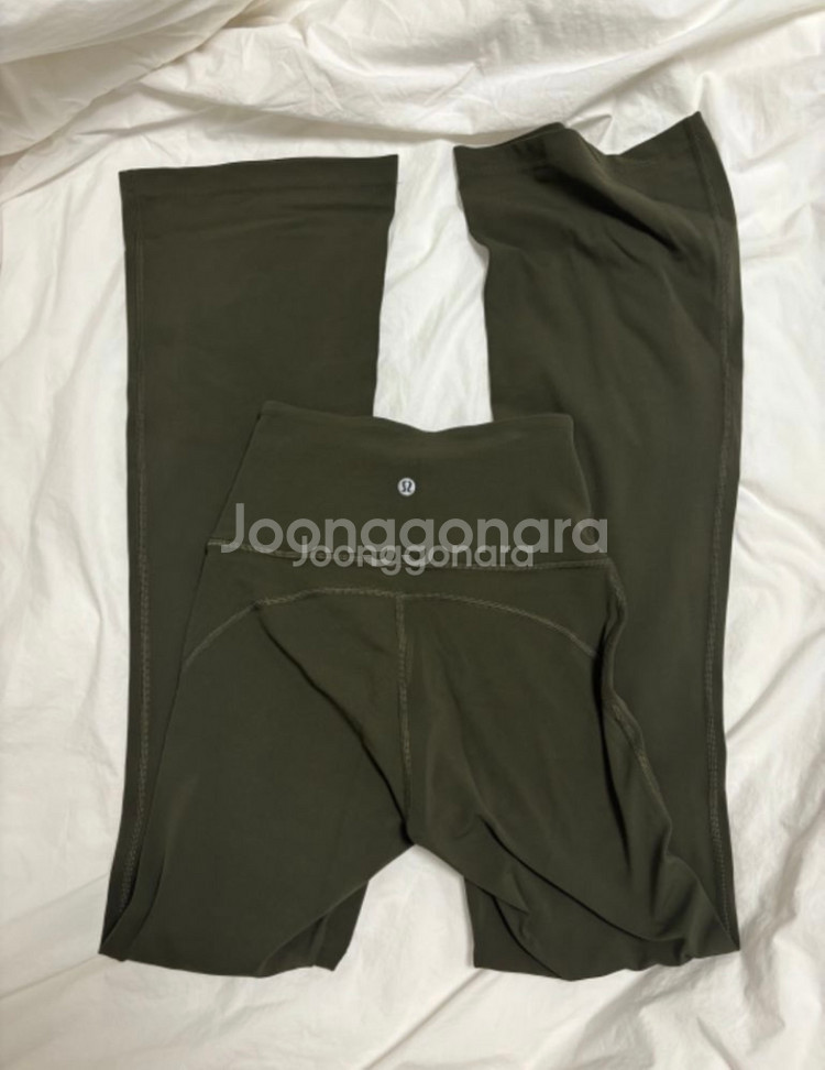 룰루레몬 부츠컷 레깅스--1