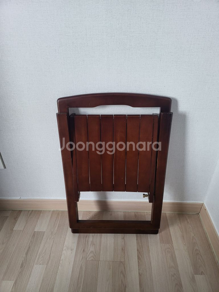 원목 접이식 의자 5만(운포)--1