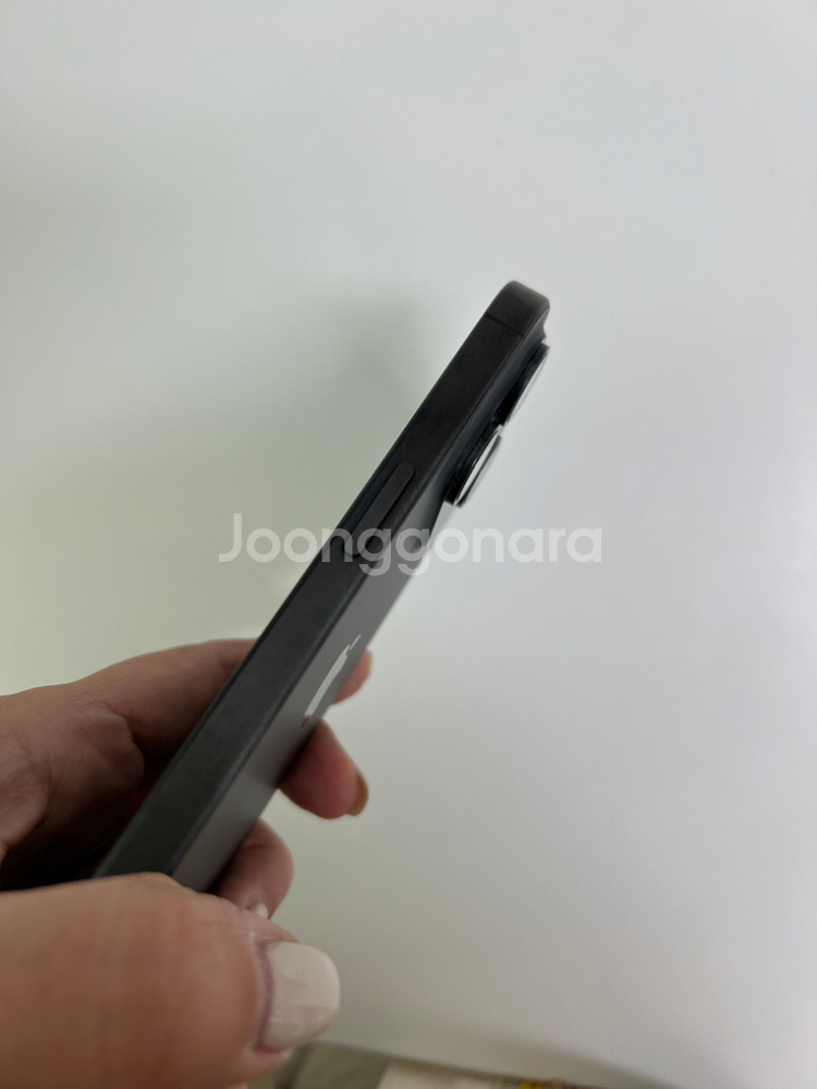 아이폰 15프로 128 블랙티타늄 공기계--1