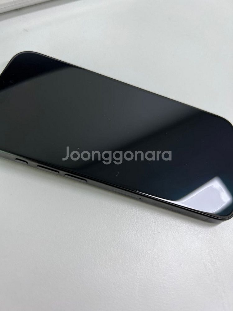 아이폰 15프로 128 블랙티타늄 공기계--3