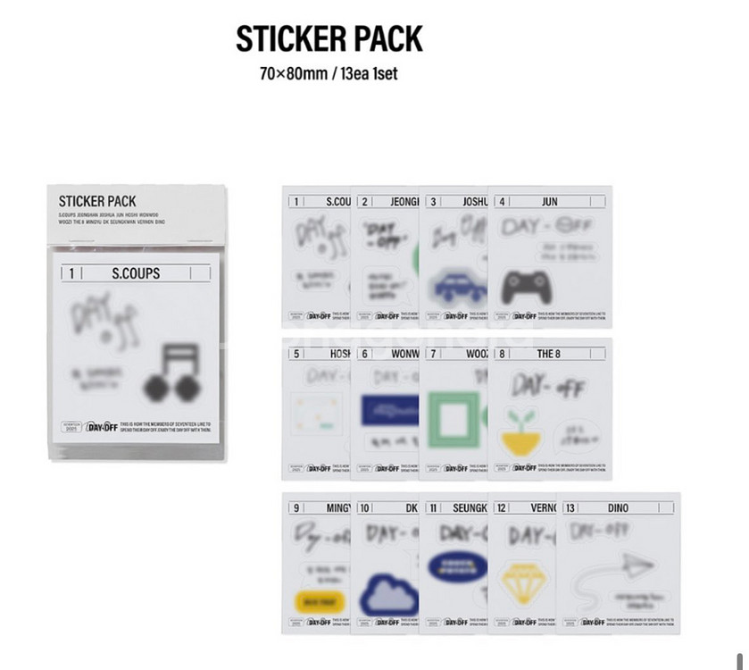 세븐틴 시그(시즌그리팅) 분철해요!--1