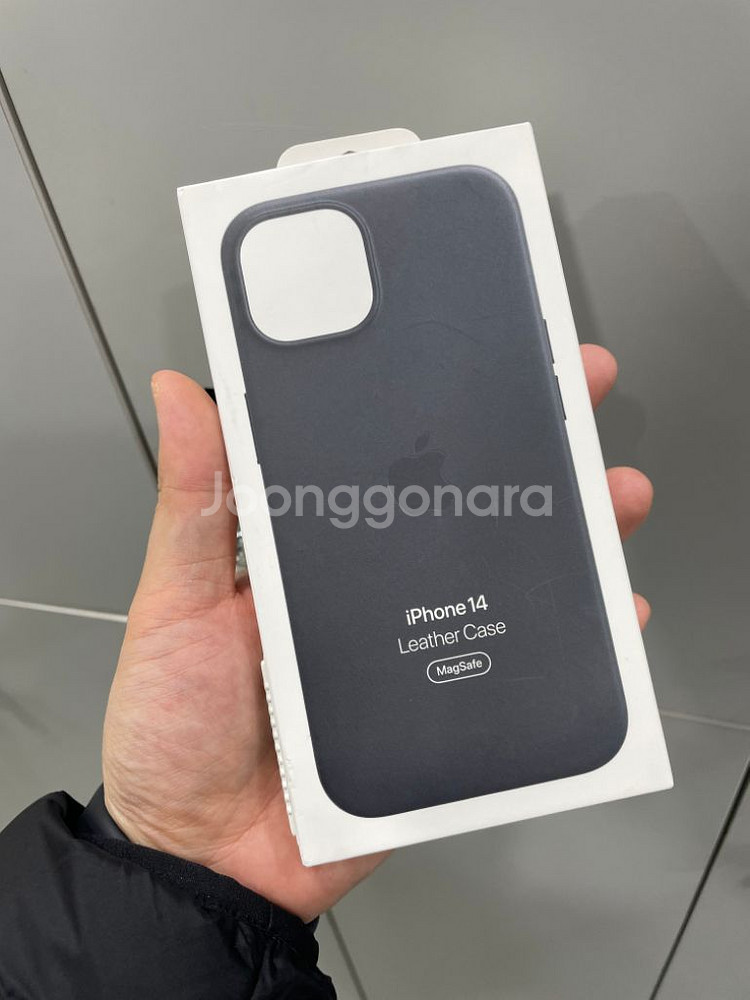 아이폰 14 케이스 정품 가죽케이스--0