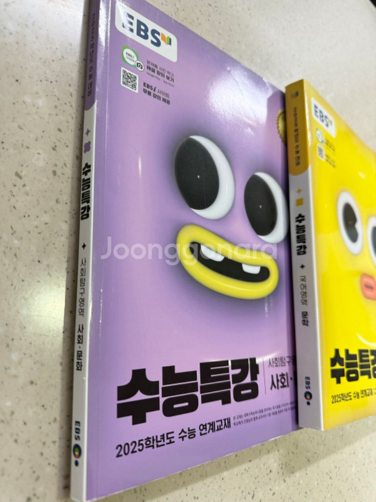 수능특강 사문+문학 2025 두권--1