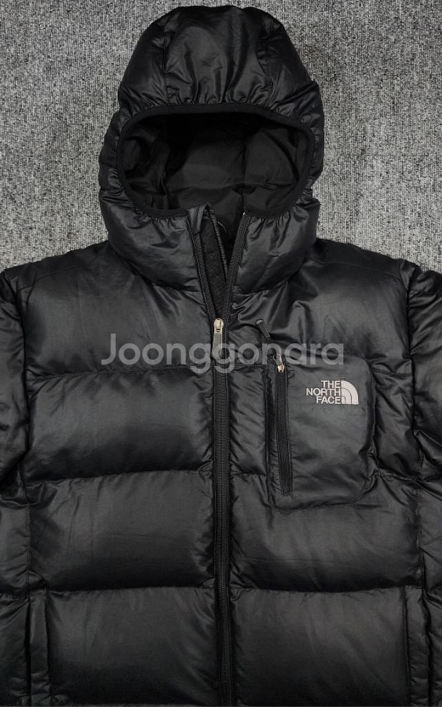 노스페이스 눕시 700 후드 구스 다운 패딩 S--2