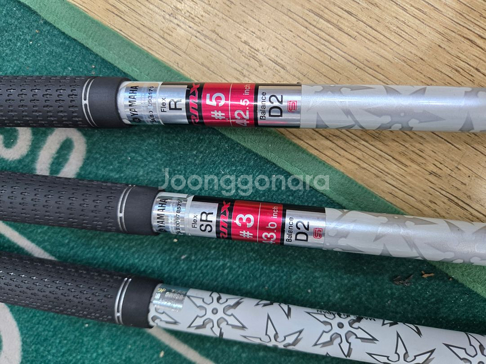 야마하 프로기이 PRGR 남자골프채풀세트 스틸S--5