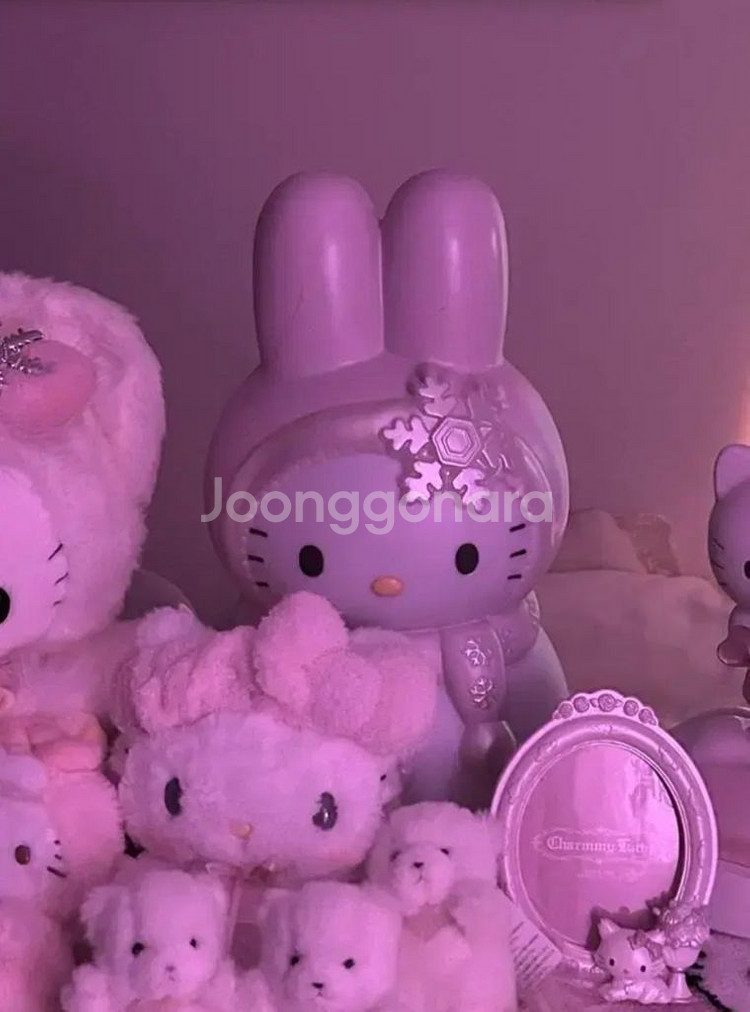 고전키티 눈토끼 눈사람키티 무드등 풀박스--1