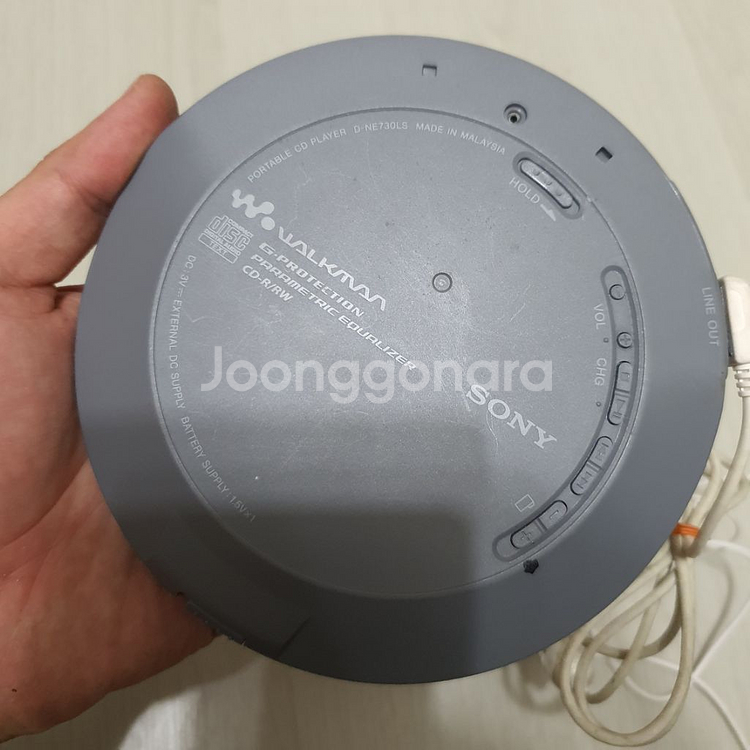 소니 cdp d-ne730ls 시디플레이어 정크품--2