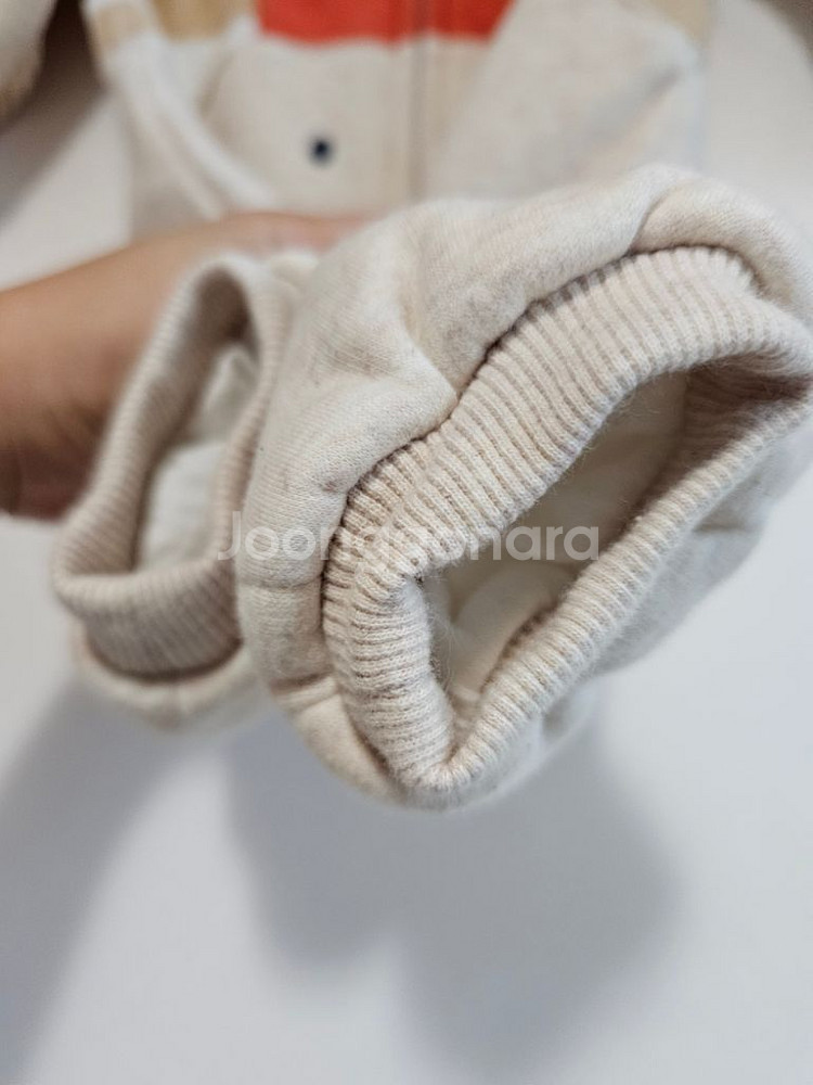 알로앤루 긴팔 바디수트 우주복 겨울용 90사이즈--3