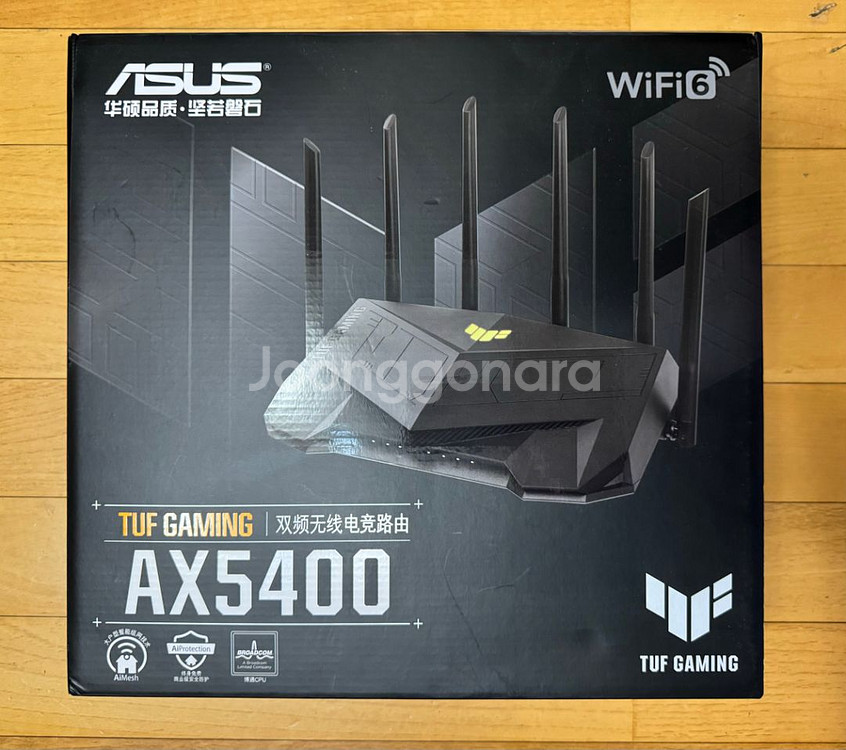 ASUS TUF AX5400 V2 공유기 팝니다.--3