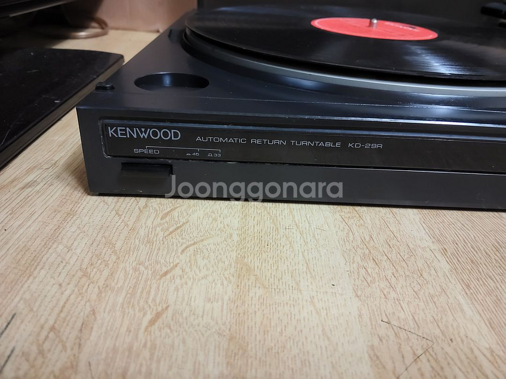 켄우드 LP 턴테이블 KD 29R (오디오 앰프 음향기--2