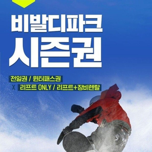 비발디파크 시즌권 삽니다..!