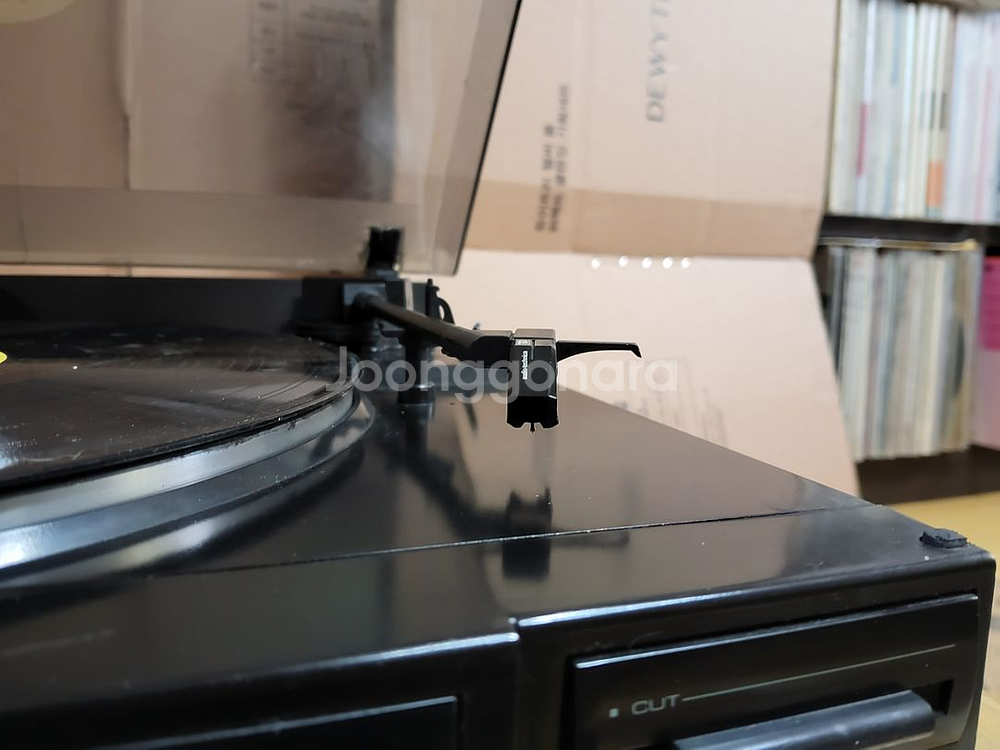 롯데 LP 턴테이블 LP-310 (오디오 앰프 음향기기--1