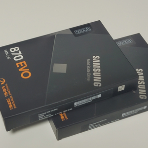 삼성SSD 870 EVO 500GB(미개봉 신품)