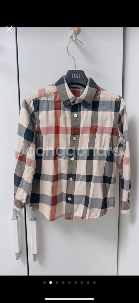 닥스셔츠남방120 닥스원피스110 남매룩 닥스키즈--1