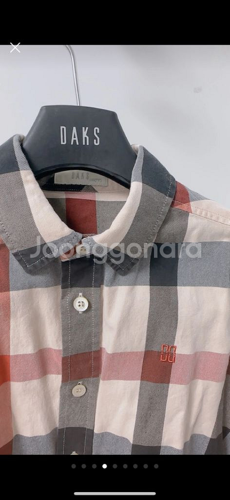 닥스셔츠남방120 닥스원피스110 남매룩 닥스키즈--3