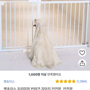 펫초이스 강아지 안전문