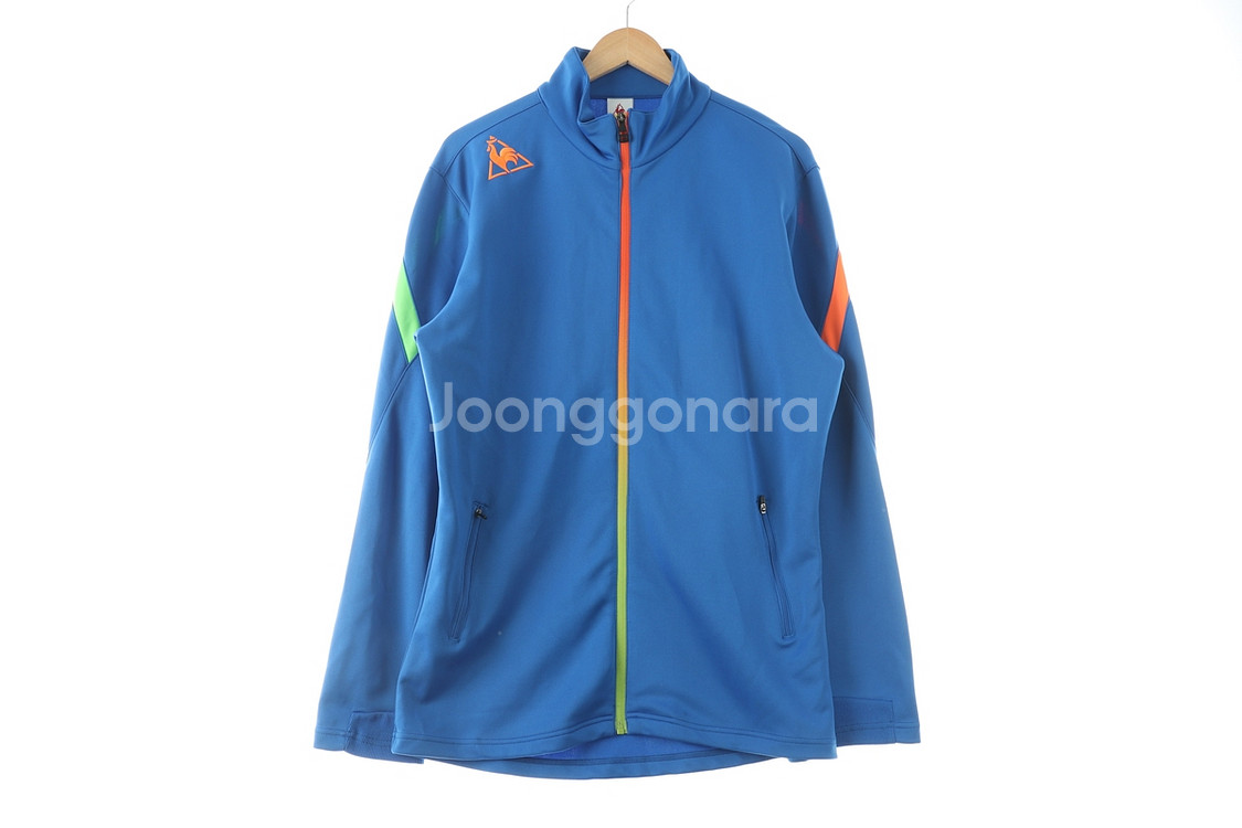 (2XL) 르꼬끄 집업져지 트랙탑 빅사이즈 블루--1
