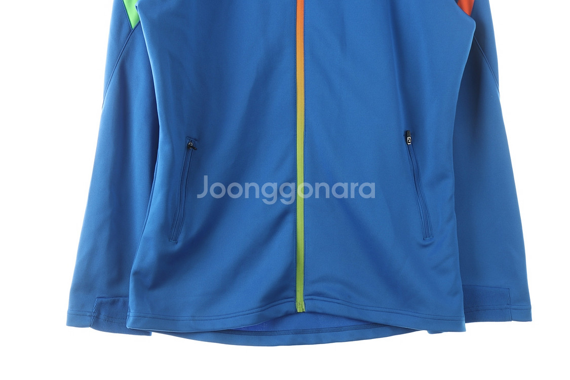 (2XL) 르꼬끄 집업져지 트랙탑 빅사이즈 블루--3