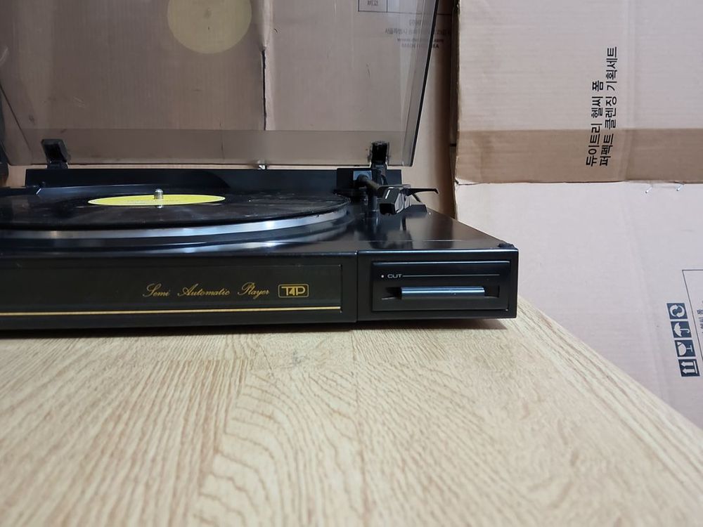 롯데 LP 턴테이블 LP-310 (오디오 앰프 음향기기 이미지