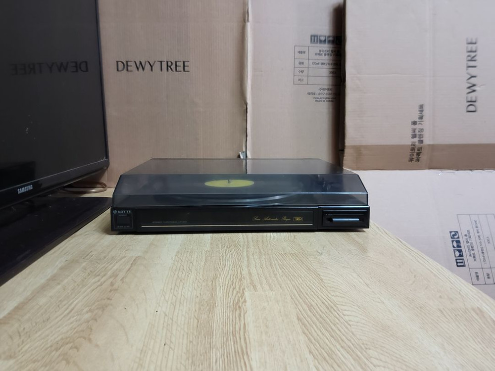 롯데 LP 턴테이블 LP-310 (오디오 앰프 음향기기 이미지