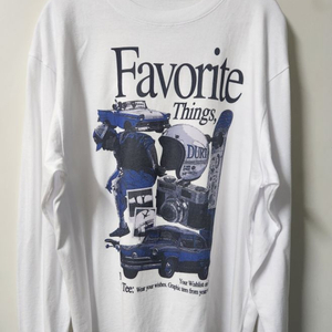 더트 FAVORITE LONG SLEEVE TEE