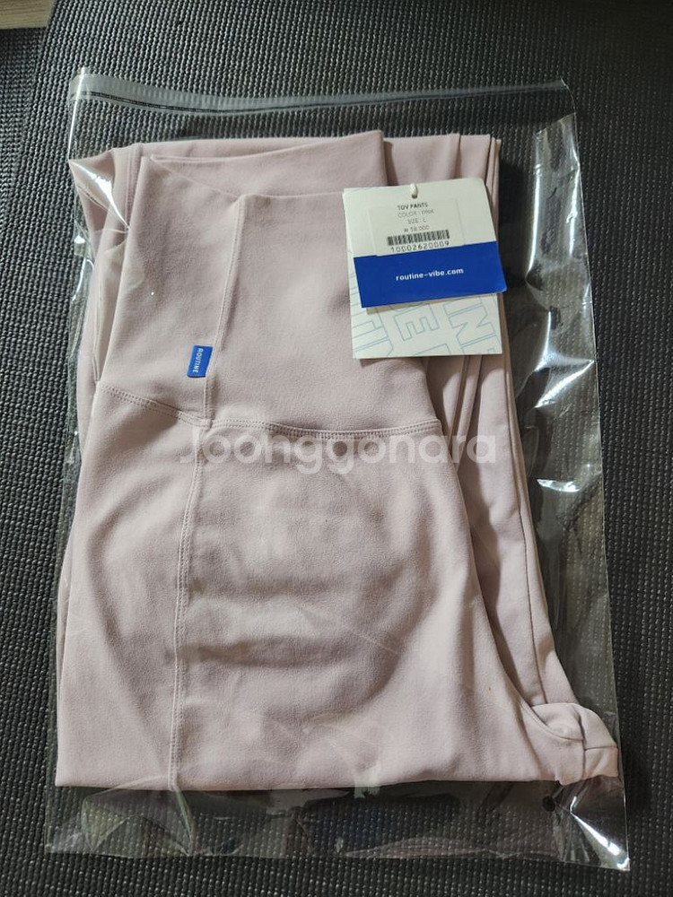 루틴바이브 Tov pants 핑크 L사이즈 새상품--3