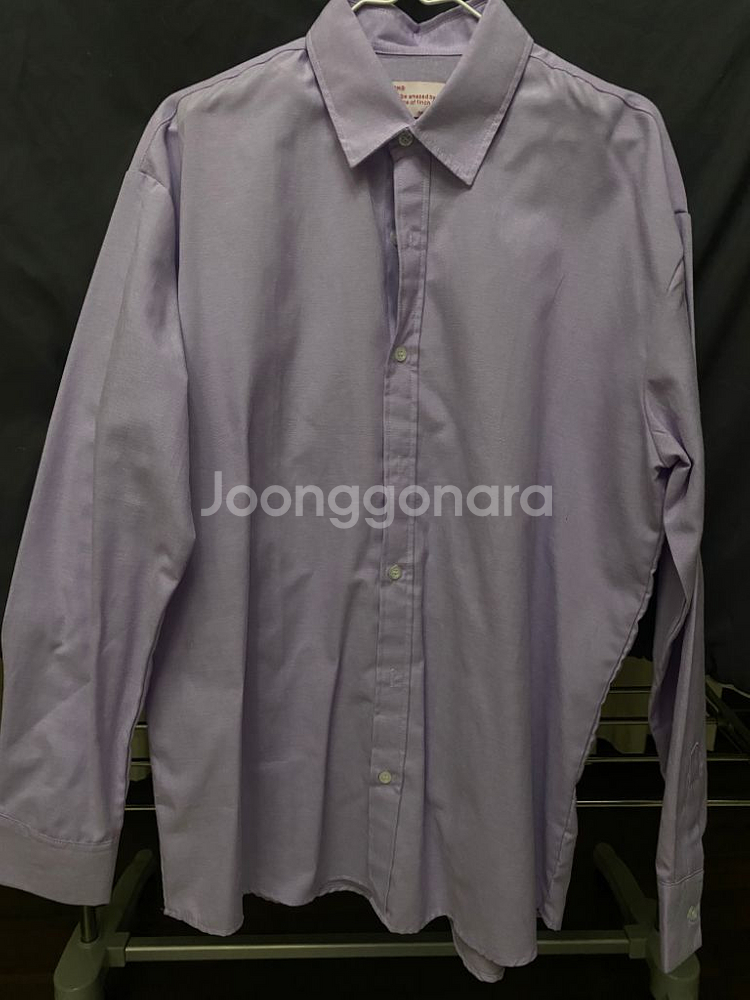 연보라 셔츠 (새상품)--1