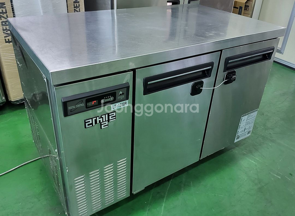 업소용 라셀르 간냉식 테이블냉장고 1200--2