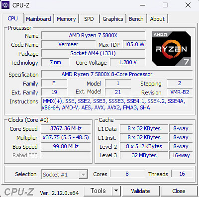 라이젠7 5800x+rx6750xt 조합 게이밍 컴퓨터--4