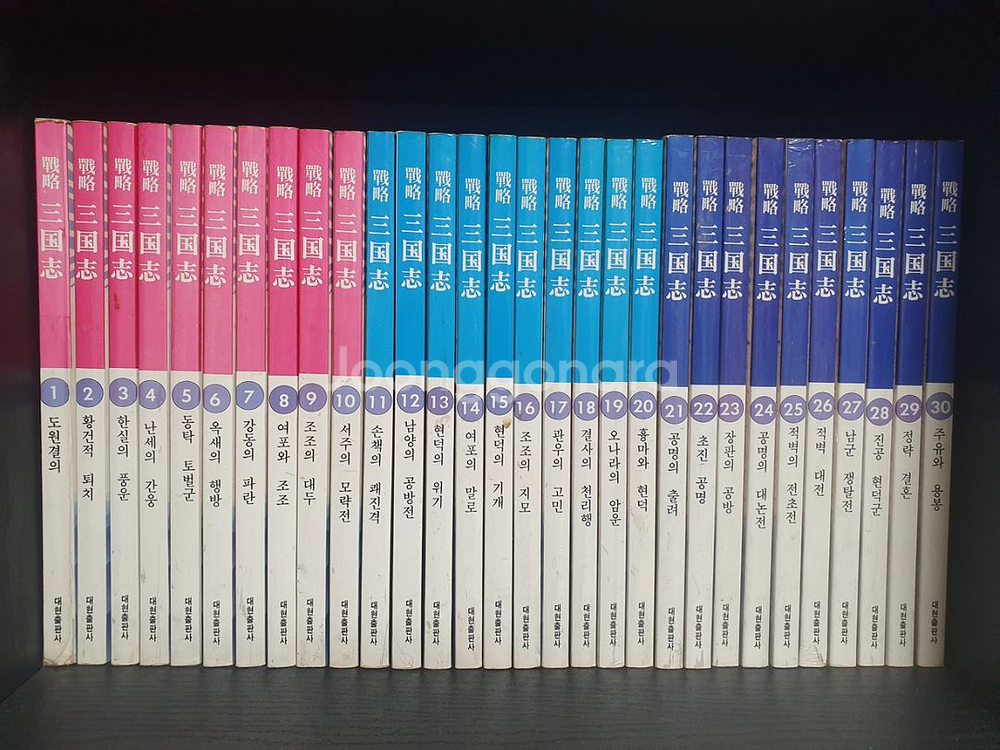 전략 삼국지 60권 전권 요코야마 미스테루--2