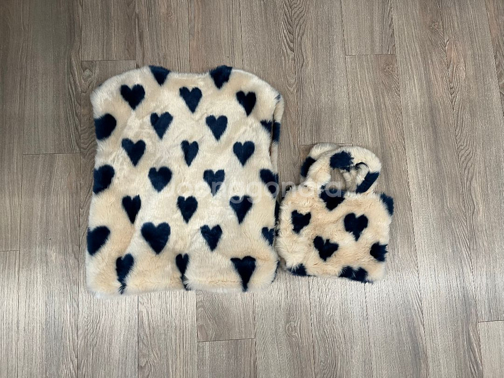 리미떼두두 하트퍼조끼+가방세트--1