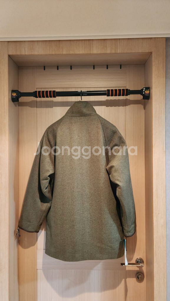 (새상품)다크 그린(연녹두) 헤링본 트위드자켓 L--9