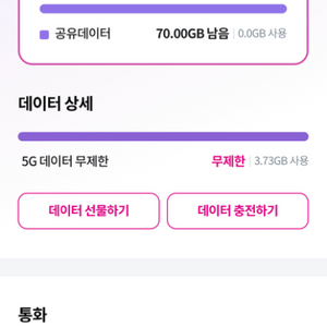 LG u+ 데이터 2기가에 (4기가 가능)