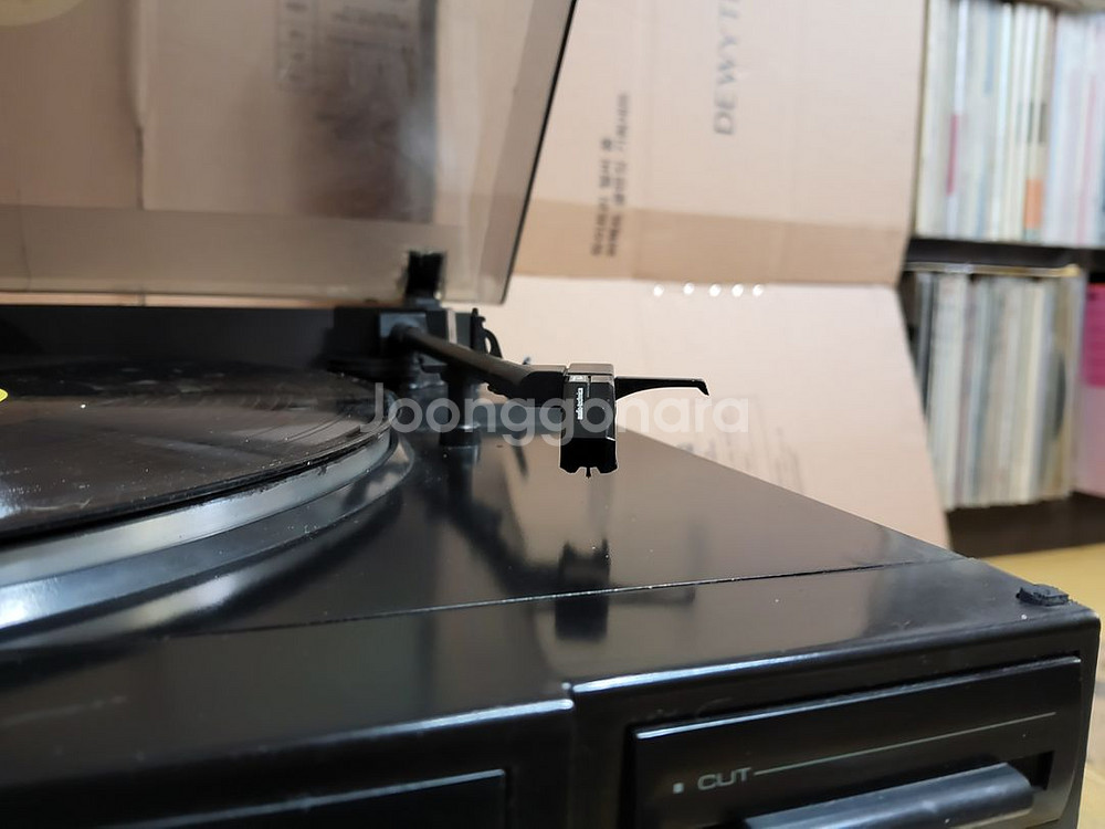 롯데 LP 턴테이블 LP-310 (오디오 앰프 음향기기--1