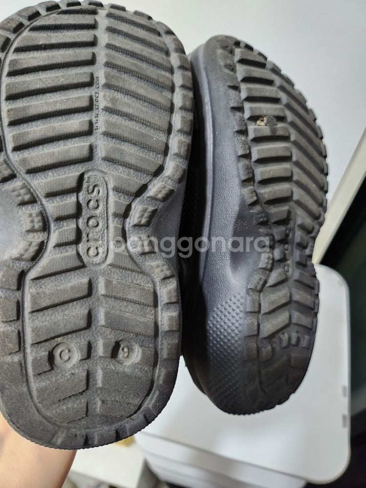 크록스정품겨울유아신발--1