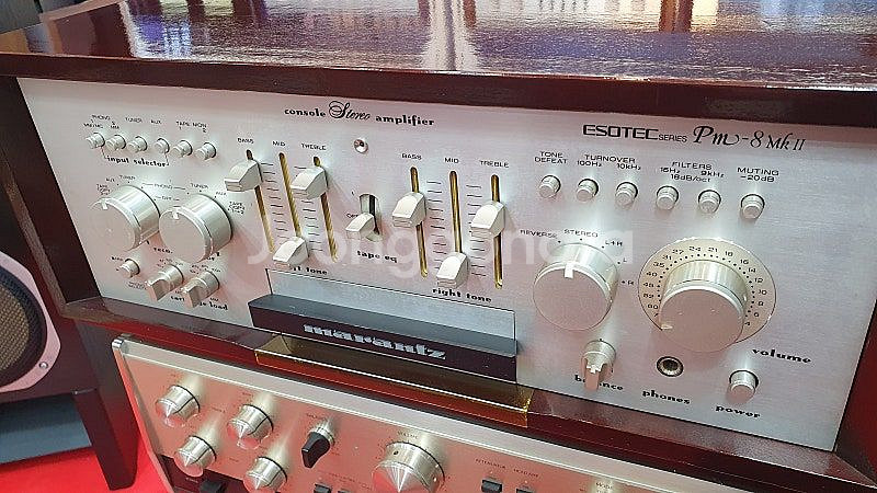 마란츠 PM-8MK2 인티앰프/오리지날 우드케이스--5