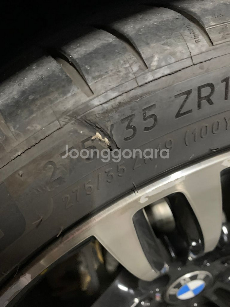 bmw 437m 정품 m3 m4 f바디 휠 미쉐린타이어--3