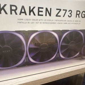 NZXT z73 RGB 화이트 수냉쿨러