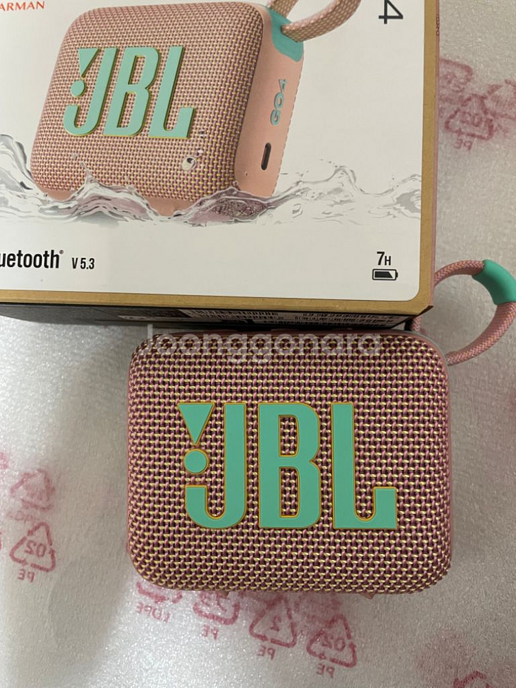 JBL GO4 핑크 블루투스 스피커--0