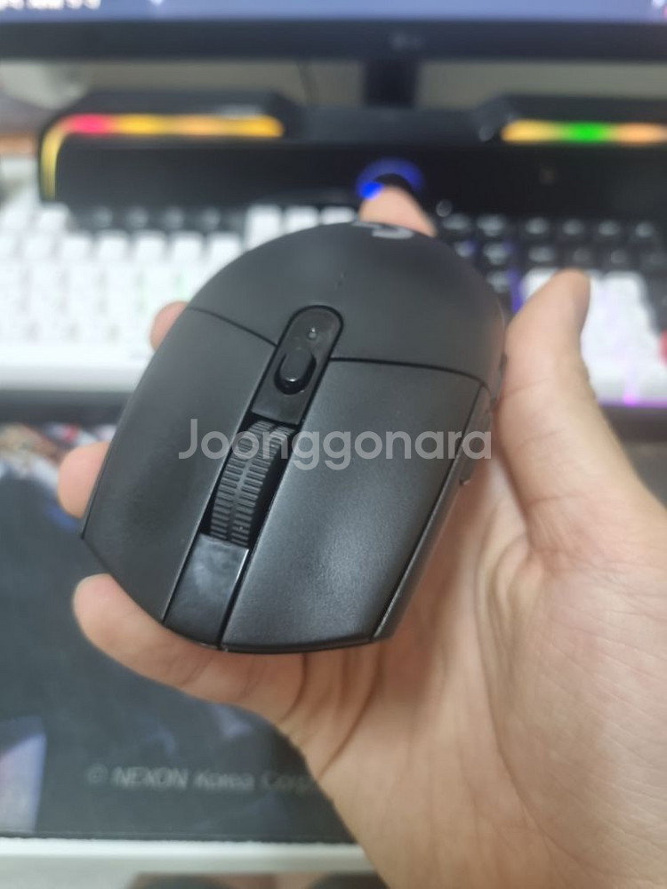 로지텍 G304 무선 마우스--1