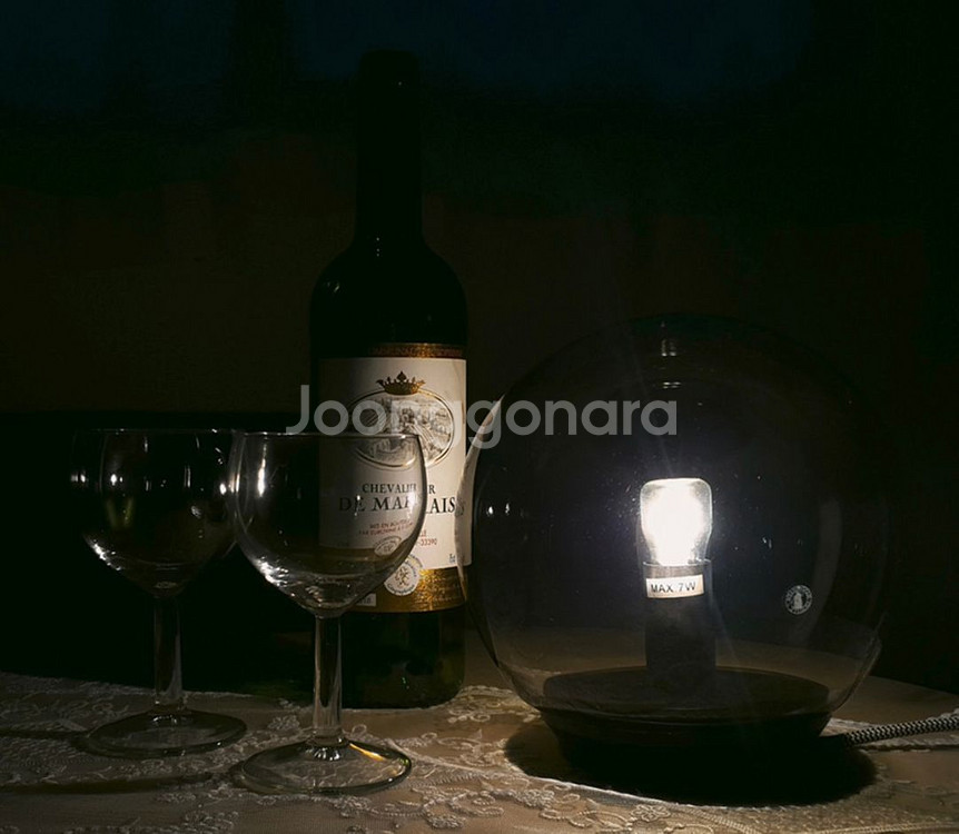 이케아 파도 조명 달조명 테이블 스탠드조명 17cm (--0