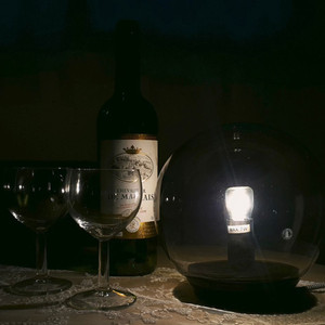 이케아 파도 조명 달조명 테이블 스탠드조명 17cm (