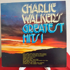 (민트급 알판) Charlie Walker 히트 LP