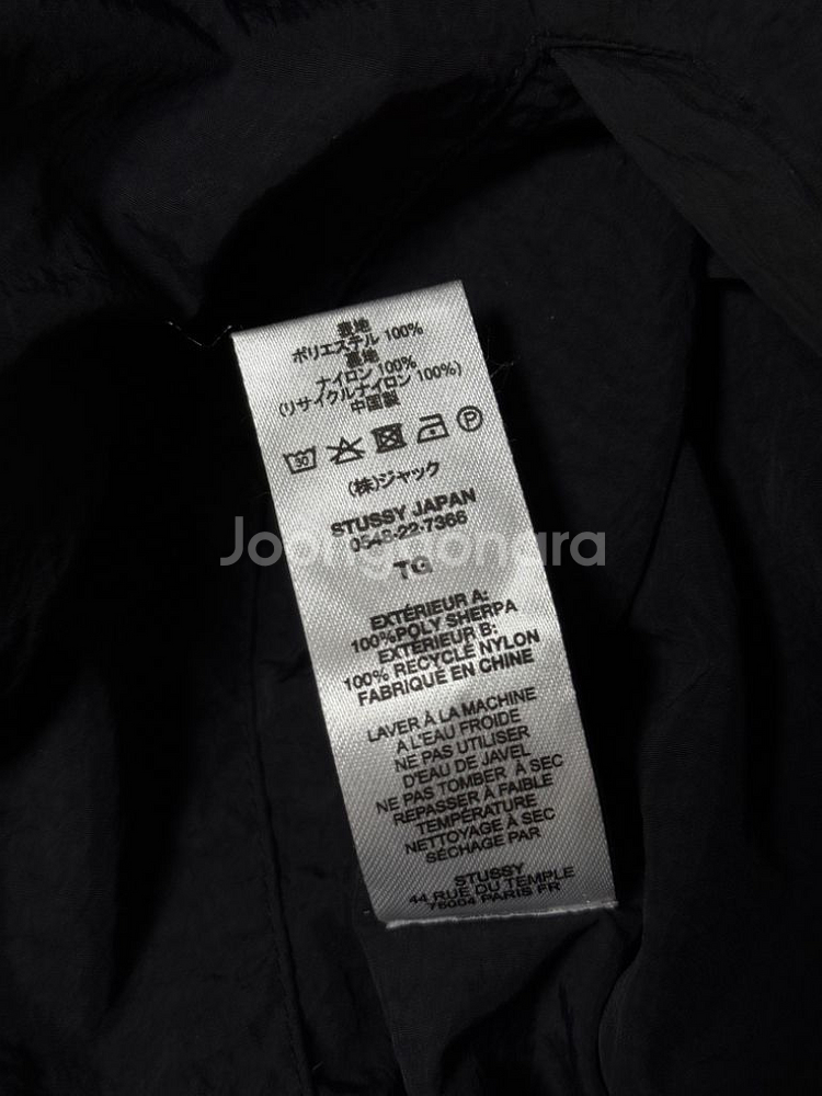 스투시 에잇볼 쉐르파 리버시블 플리스 자켓--7