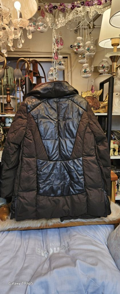 가죽오리털페딩--4