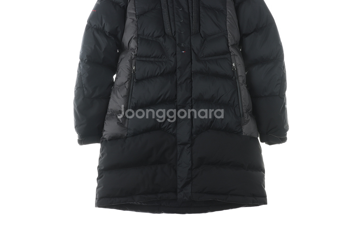 W(M) 밀레 롱패딩 점퍼자켓 블랙 올드스쿨 슬림핏--3