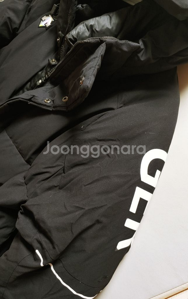 [L] 데상트 GER 롱패딩 점퍼 블랙1186--2