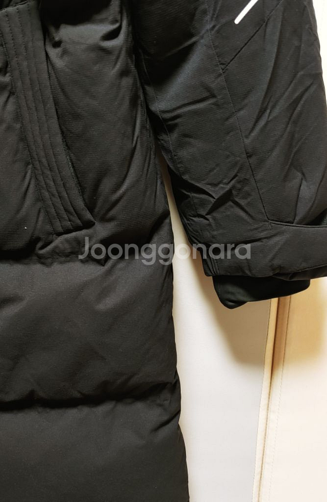 [L] 데상트 GER 롱패딩 점퍼 블랙1186--5