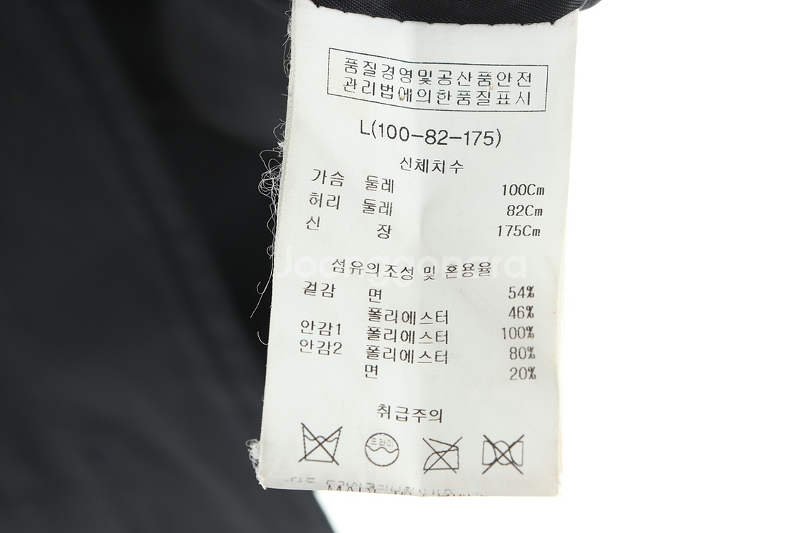 (L) 카이아크만 코트자켓 블랙 올드스쿨 루즈핏--5