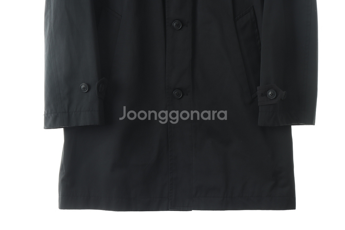 (L) 카이아크만 코트자켓 블랙 올드스쿨 루즈핏--3